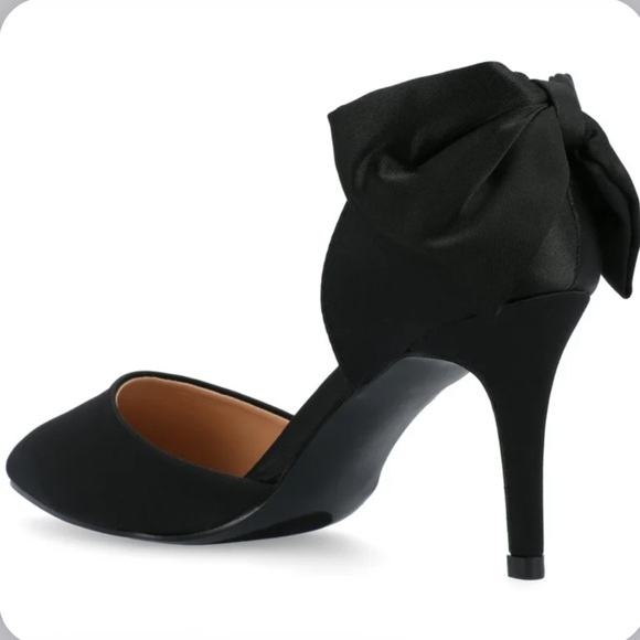 NWT Journee Women’s Tanzi Pointed Toe Mid-Heel Evening Pump Size 8.5. - Picture 4 of 11